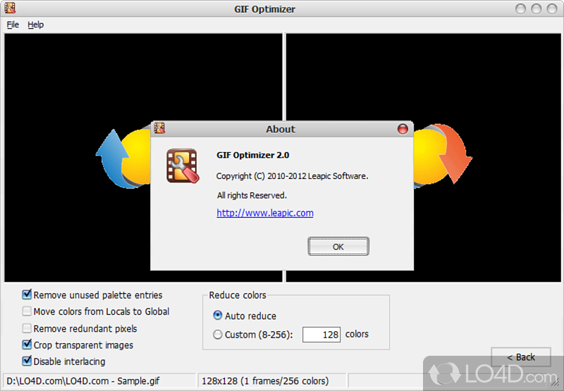 Gif Optimizer. Gif Optimizer расширение.