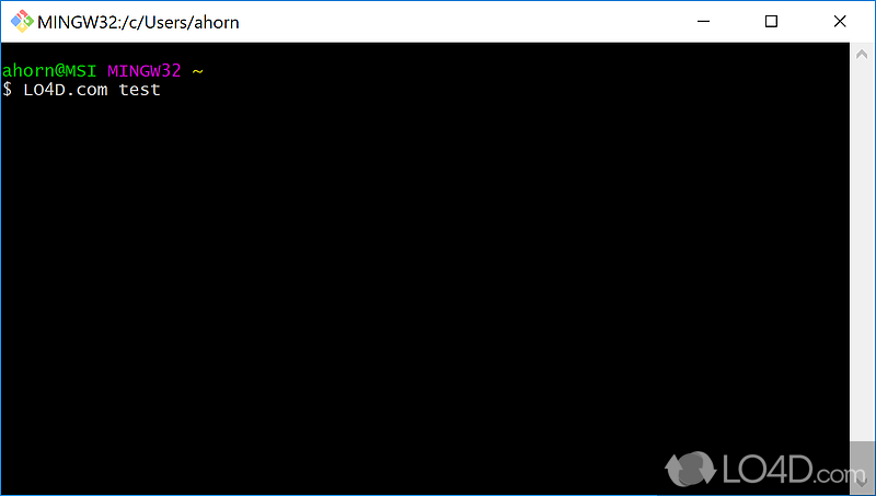 Forget about command line functions and say hello to Git GUI - Screenshot of Git for Windows