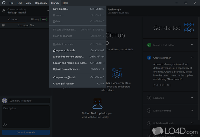 GitHub Desktop - Screenshots
