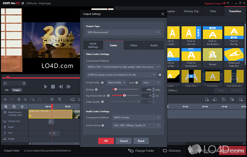 Basic and advanced tools - Screenshot of GOM Mix Pro