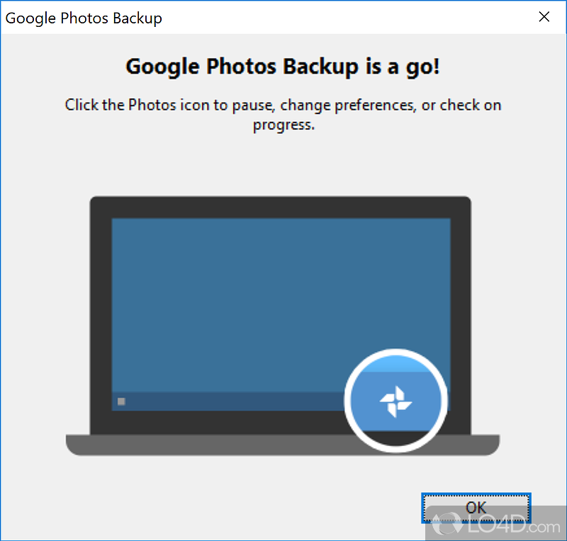 my pictures on google backup