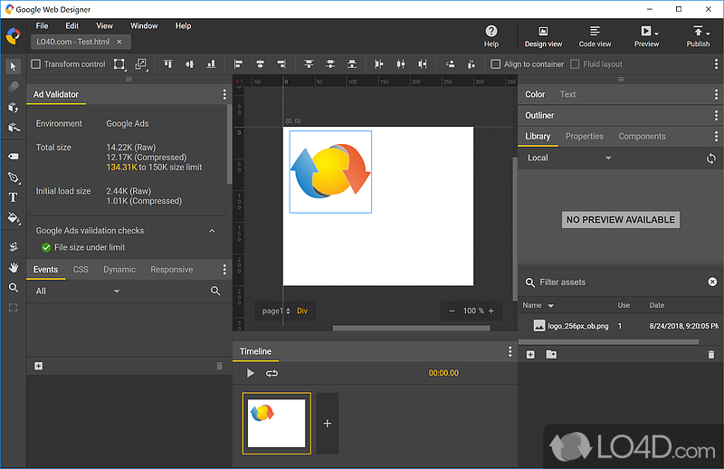 Google Web Designer 15.3.0.0828 free