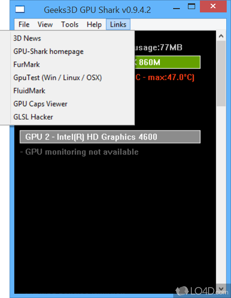 gpu shark not working