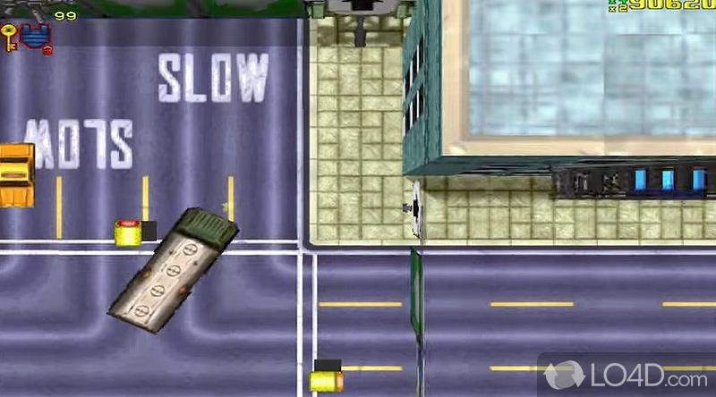 Your favorite game always on desktop - Screenshot of GTA 1