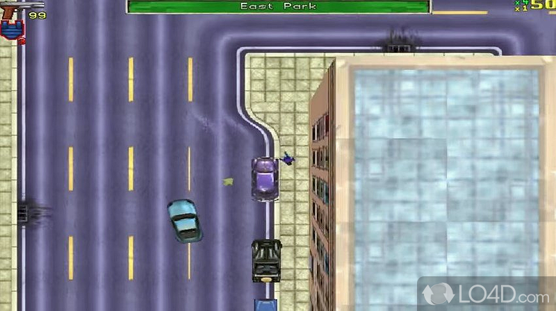 Classic GTA game is now available as a freeware game by Rockstar - Screenshot of GTA 1