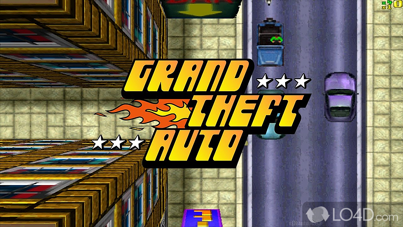 Set everything in motion, the first Grand Theft Auto game, a classic you have to play at least once - Screenshot of GTA 1