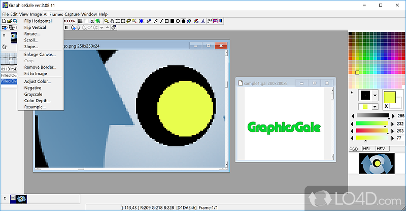 GraphicsGale screenshot