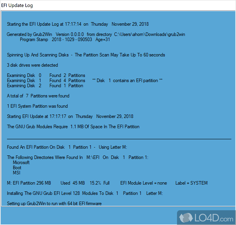 Grub2Win 2.3.7.3 instal the new for windows