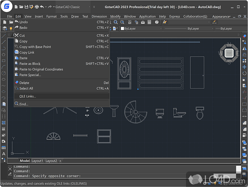 GstarCAD: DWG and .DXF - Screenshot of GstarCAD