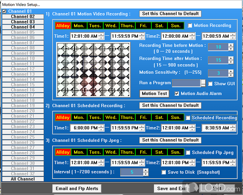 H264 WebCam screenshot