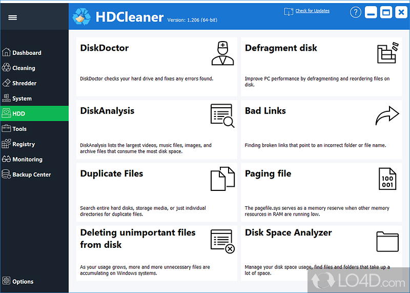 hd cleaner windows 8