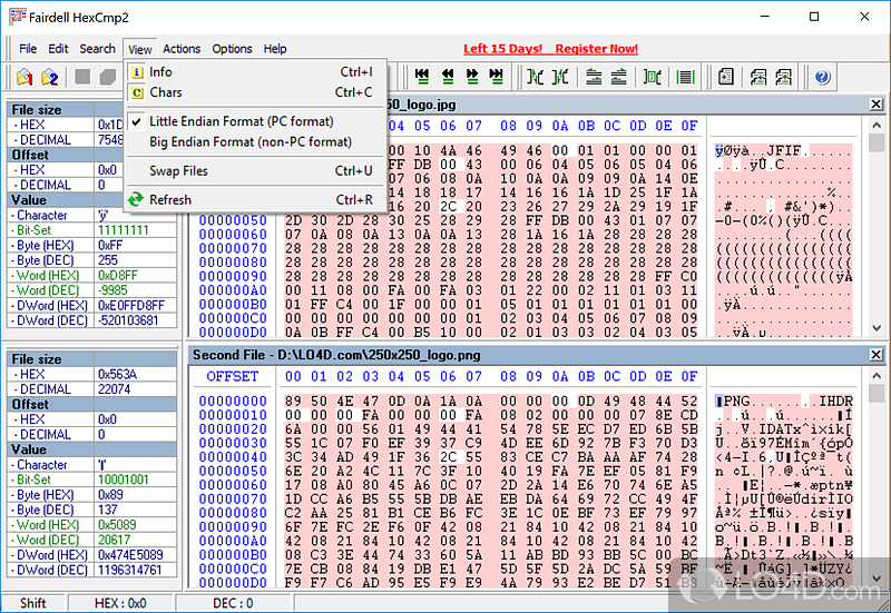 Byte to file c