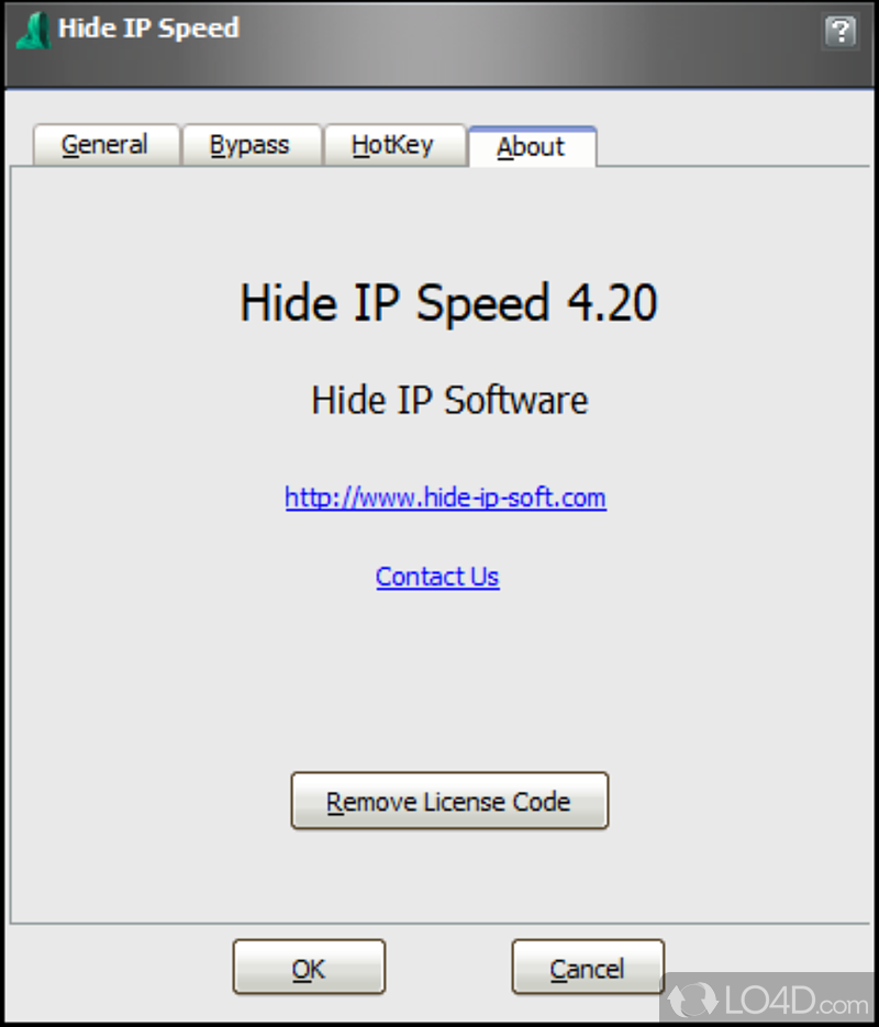 Concerned about Internet privacy? Want to hide IP address - Screenshot of Hide IP NG