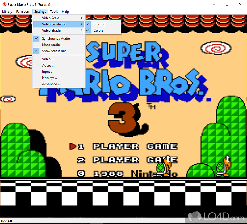 Multi-system emulator which plays NES, SNES, Game Boy - Screenshot of higan