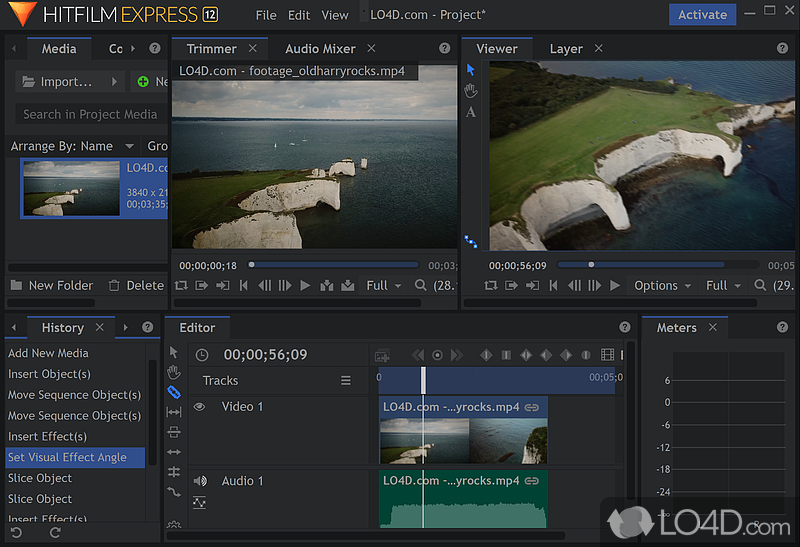 HitFilm Express: Helpful tutorials - Screenshot of HitFilm Express