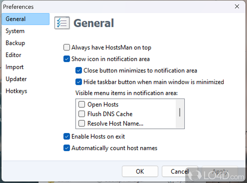 Manage your Hosts file with ease - Screenshot of HostsMan