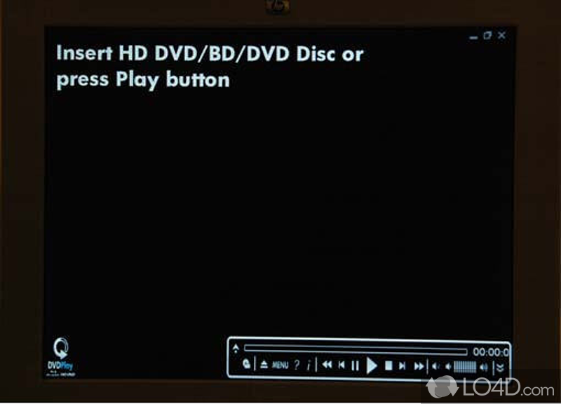 Adds DVD and Blu-ray playback capability to HP PCs - Screenshot of HP DVD Play