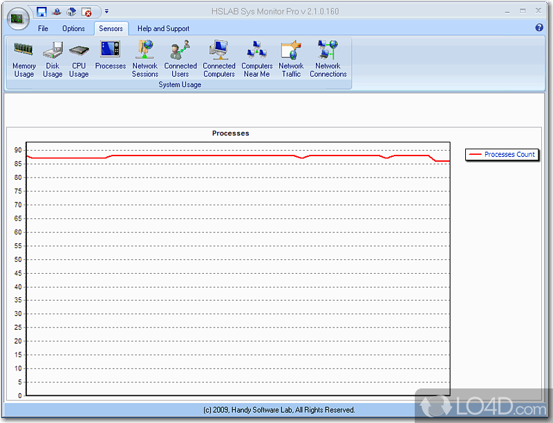 HSLAB Free Sys Monitor screenshot