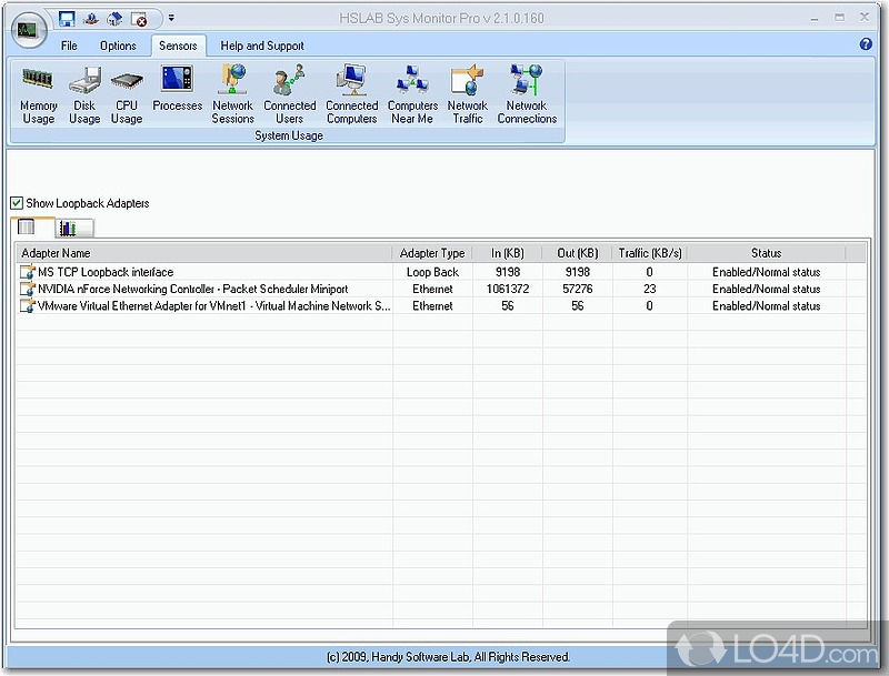 HSLAB Free Sys Monitor - Screenshots