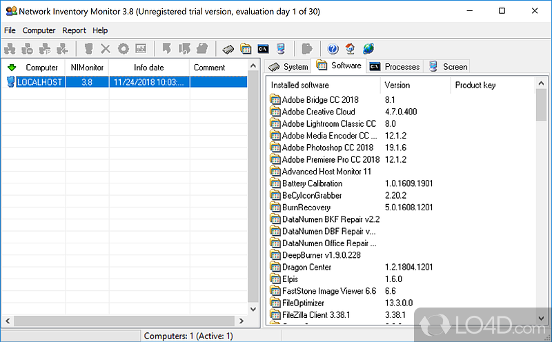 Network Inventory Monitor screenshot