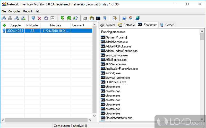 Network Inventory Monitor screenshot