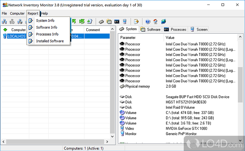 Network Inventory Monitor screenshot