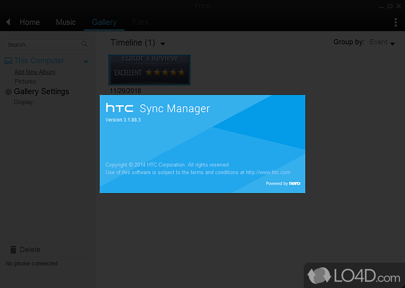 htc sync manager crashing