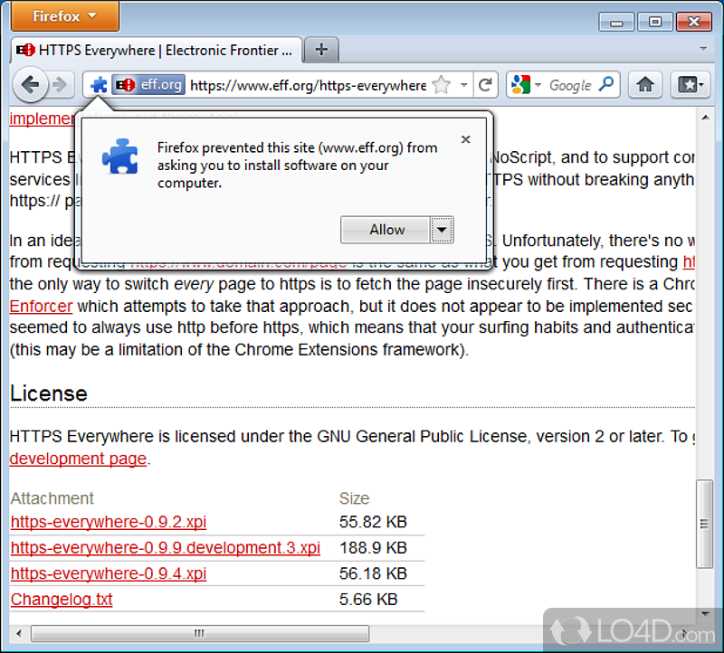 HTTPS Everywhere - Download