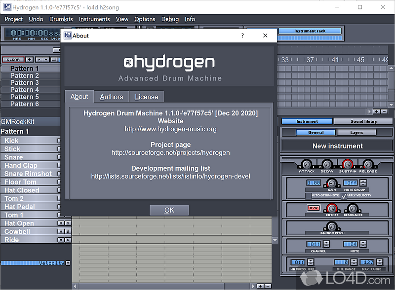 Hydrogen screenshot