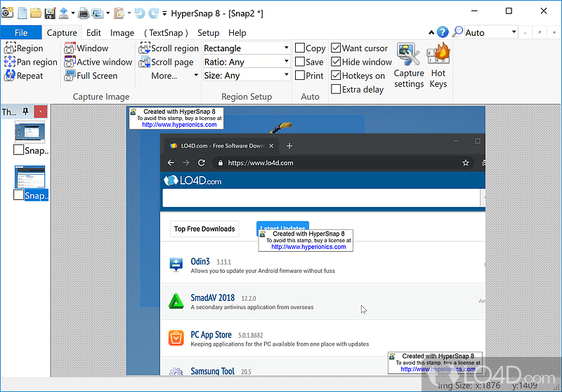 free downloads Hypersnap 9.2.1