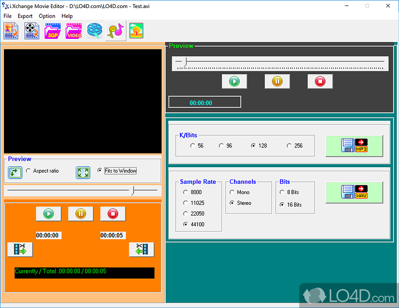 i.Xchange Movie Editor screenshot