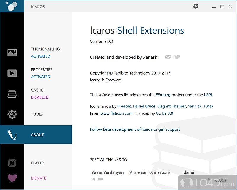 Icaros Shell Extensions 3.3.1 instal the new version for ipod