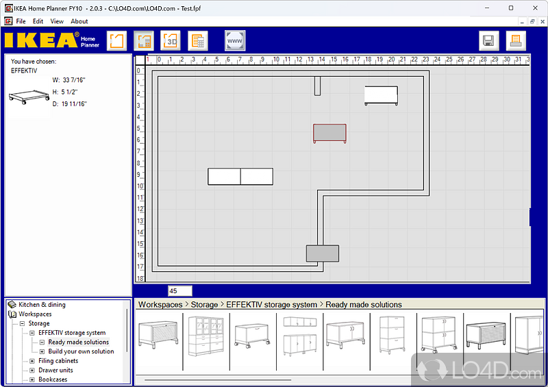 IKEA Home Planner screenshot