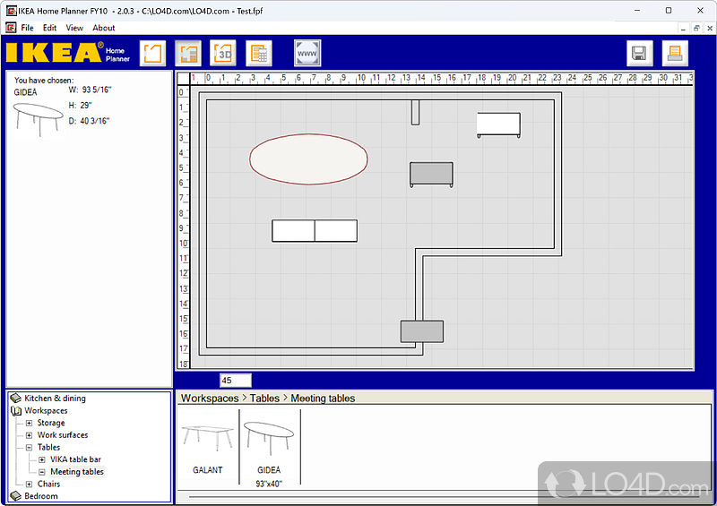 IKEA Home Planner screenshot