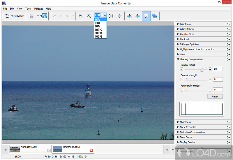 Image Data Converter screenshot