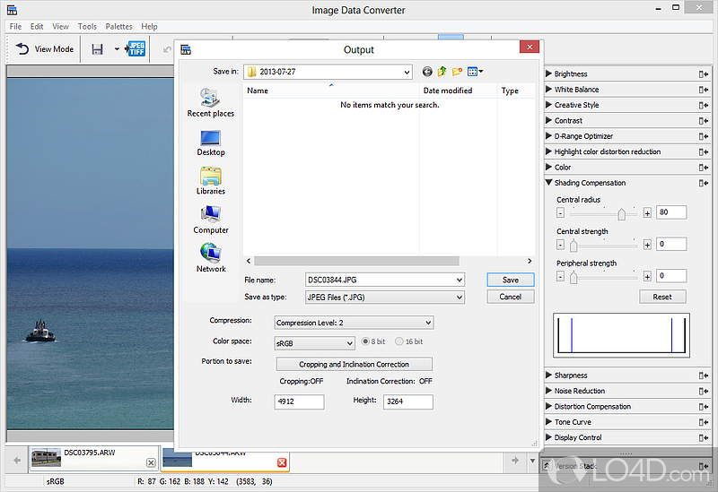 Image Data Converter screenshot