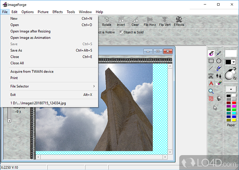 ImageForge Standard screenshot