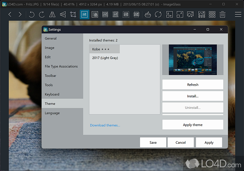 Lightweight image viewer for PC - Screenshot of ImageGlass