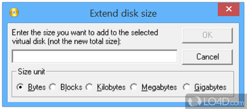 Virtual disk driver for Windows systems with DOS support - Screenshot of ImDisk