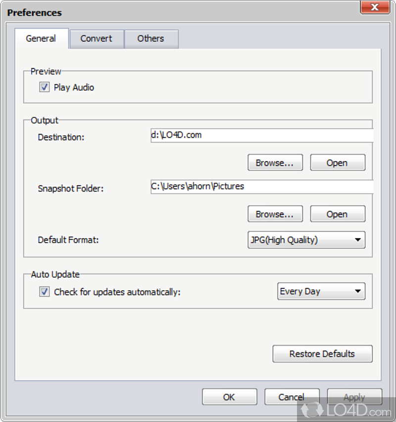 ImTOO MPEG Encoder Platinum screenshot