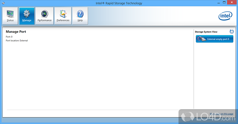 intel rapid storage technology