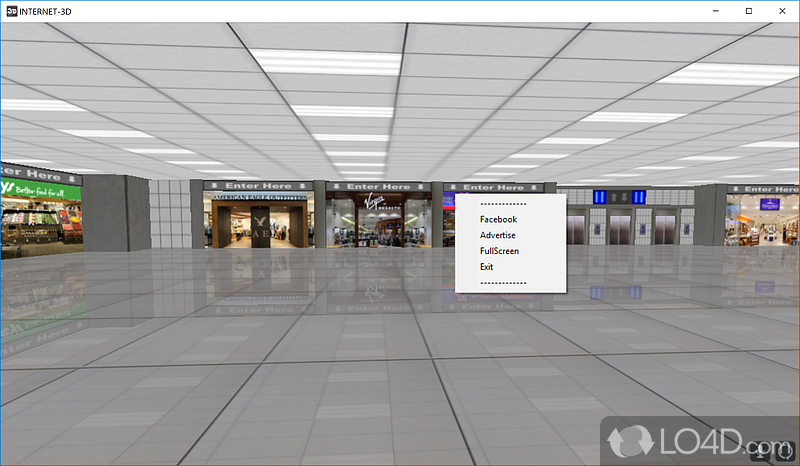 INTERNET-3D screenshot