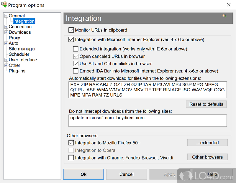 Internet Download Accelerator: PRO version - Screenshot of Internet Download Accelerator