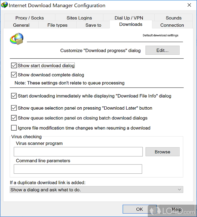 Advanced logic accelerator - Screenshot of Internet Download Manager