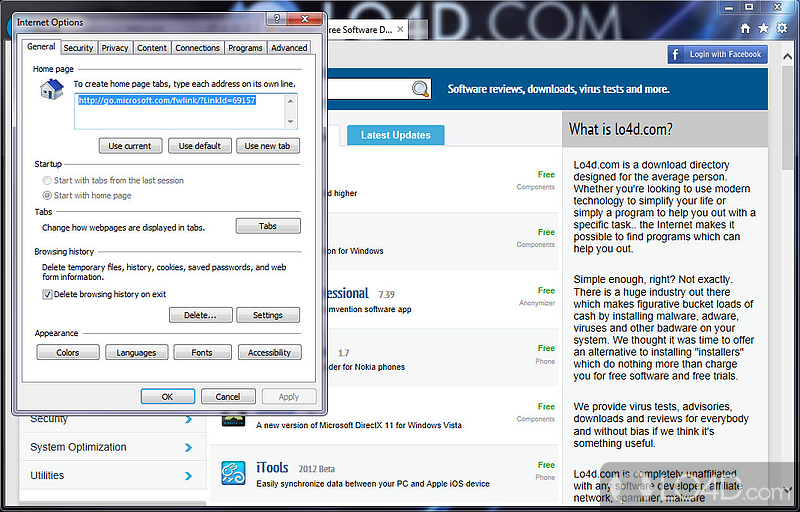 Internet Explorer 10: Final thought - Screenshot of Internet Explorer 10