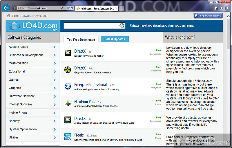 Retrieved tabs and security improvements - Screenshot of Internet Explorer 10