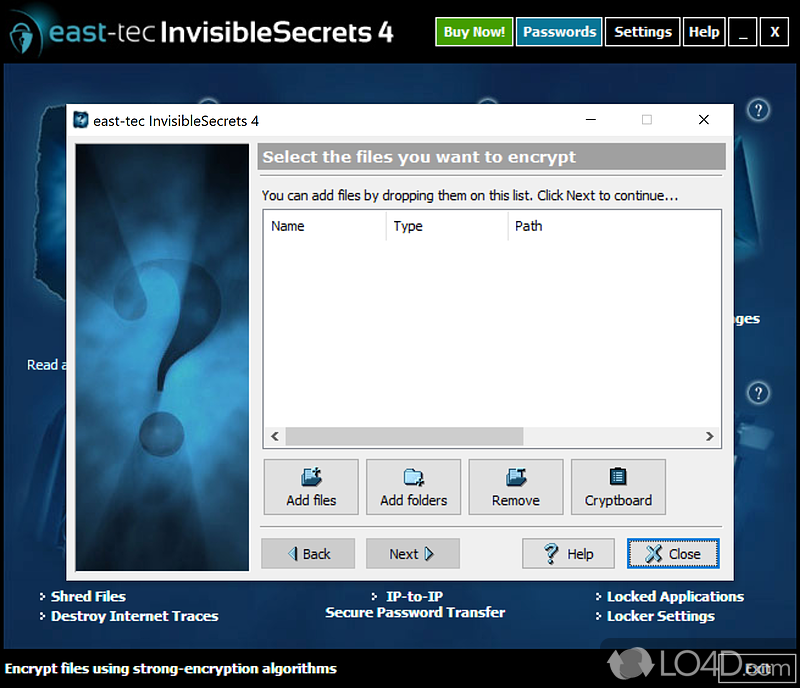 Invisible Secrets screenshot