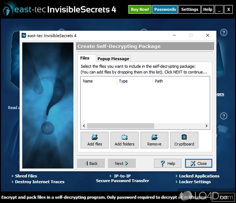 Invisible Secrets screenshot