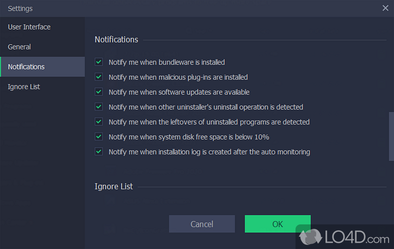 Scanning/monitoring engine - Screenshot of IObit Uninstaller