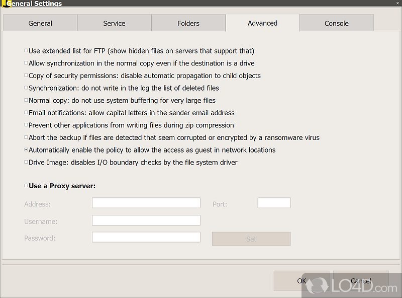 Mass storage devices - Screenshot of Iperius Backup